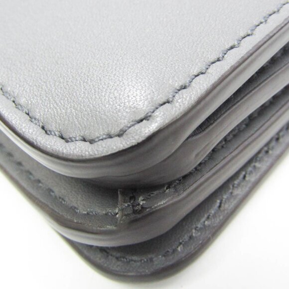 GIVENCHY Gray Leather Shoulder Bag - Picture 4 of 16